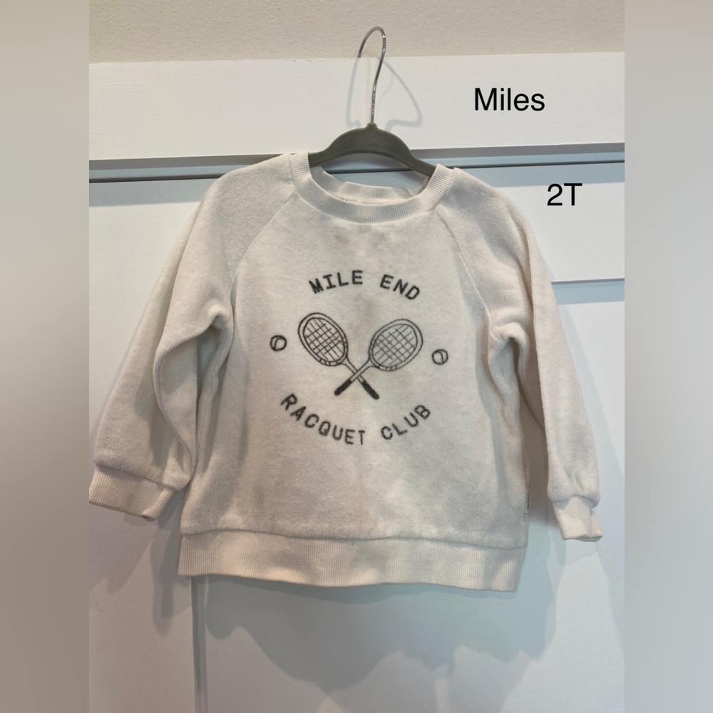 Miles the Label 2T Lightweight Sweater